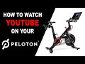 How to Watch YouTube Videos on Your Peloton Bike Monitor!