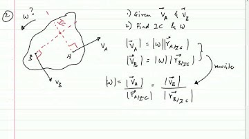 16.6 Instantaneous center of zero velocity (Spring 2018)