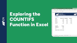 COUNTIFS Function in Excel | Corporate Finance Institute by Corporate Finance Institute 892 views 1 month ago 3 minutes, 5 seconds