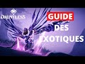 Trouver les exotiques dans dauntless