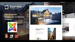 Bauhaus - Architecture & Interior Joomla Template | Themeforest Website Templates and Themes