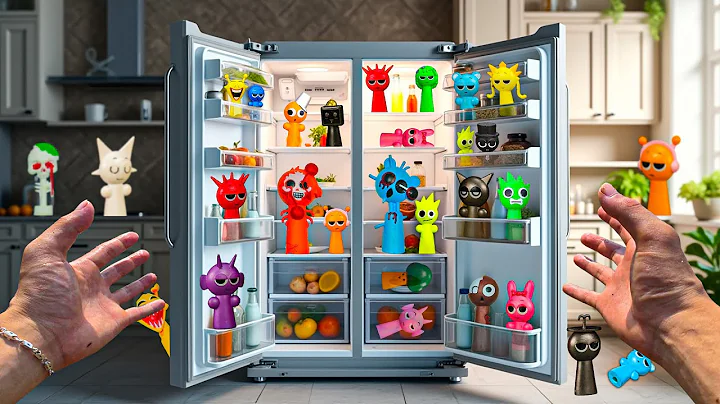 Incredible… 😱! Found ALL INCREDIBOX SPRUNKI Inside the Refrigerator, Not Food!
