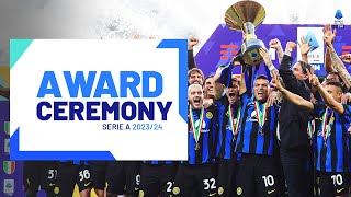 Inter lift their 20th Scudetto! | Award Ceremony | Serie A 2023\/24