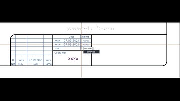 Updating date in autocad