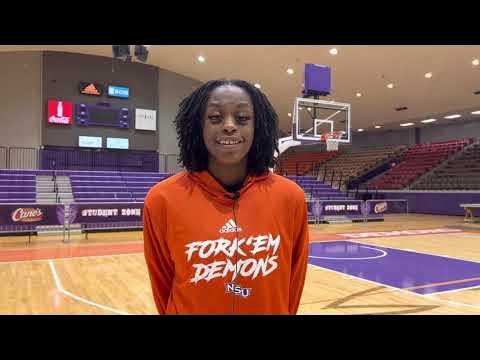 WBB | Jasmin Dixon talks about first career double-double in win over ...