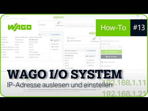 #WAGO #StayConnected: I/O System – IP-Adressen richtig einstellen, Netzwerkverbindungenherstellen