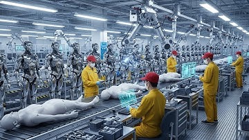 Inside the Humanoid Factory: How Hyper-Realistic AI Robots Are Born (Full Process)
