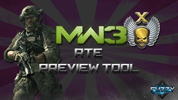 HACK | Mw3 Preview Tool - RTE : Fuzzy Tool v1.0.0 [BETA]