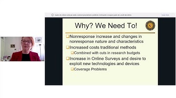 EMOS Webinar 2020 #10 - Mixed-mode surveys