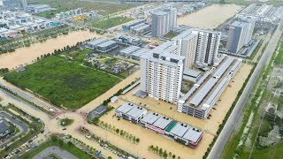 KUALA LUMPUR MALAYSIA BANJIR BESAR DESEMBER 2021