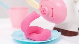 Cute Stone 粘土遊び 自然乾燥超軽量ねんど 粘土セット 8色 28点セット 2in1粘土マシン 室内遊び 室内ゲーム キッチンシリーズ 室内遊び 手作りDIYおもちゃ