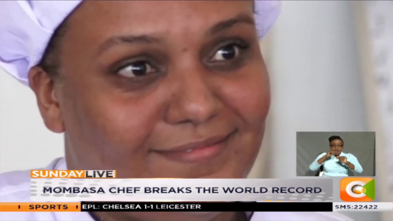 citizen tv live stream kenya Mombasa based chef breaks world record for longest hours cooking