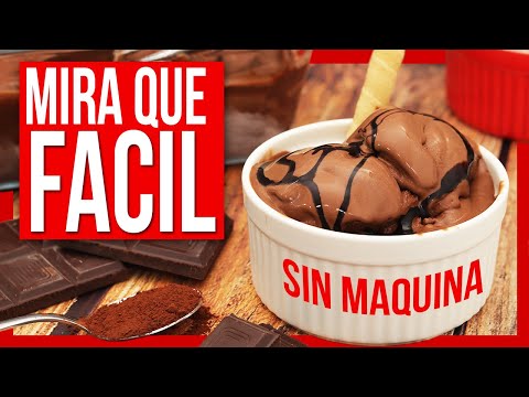 Helado de Chocolate Casero ▷ Mira que Fácil es esta Receta