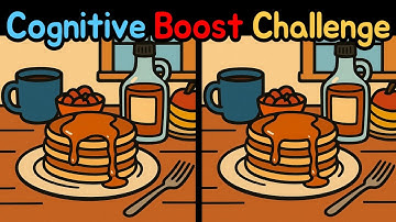 Spot The Difference: Cognitive Boost Challenge! Top 10% Can See This! [Find The Difference😮]