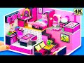 Create Stylish BLACKPINK Mini Mansion Crafting 4 Adorable Cardboard Rooms ❤️ DIY Miniature House