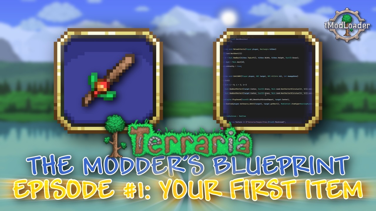 [tModLoader] The Modder's Blueprint - #01 - YouTube