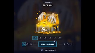 𝐄𝐀𝐒𝐘 𝐆𝐋𝐎𝐕𝐄𝐒  Case on csgo.net (mycsgo)! 𝗣𝗥𝗢𝗠𝗢 𝗖𝗢𝗗𝗘 "GOLD25" +25% bonus