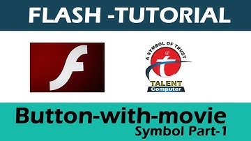 Flash | Animation Tutorial || button-with-movie-symbol Part-1