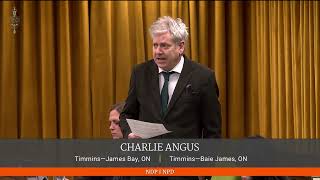 Charlie Angus Introduces Bill 372 to Outlaw Misleading Advertising by Big/Oil Gas Lobby