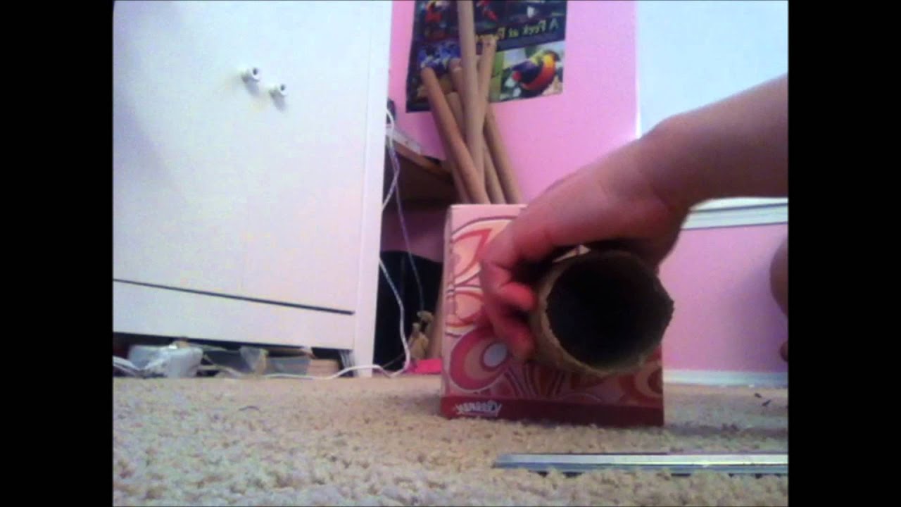 How to make a gerbil or hamster burrowing box - YouTube