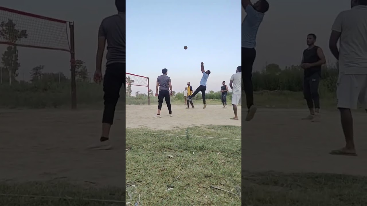 Shooting Volleyball