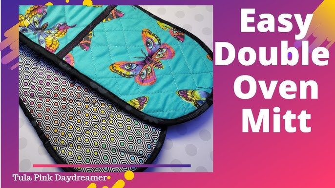 DIY Double Oven Mitt Tutorial and FREE Pattern! Quiltmas in July