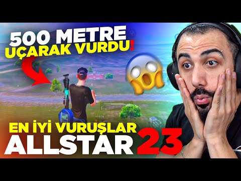 500 METRE GERİYE UÇUP HAVADA VURDU BÖYLE VURUŞ GÖRMEDİM! EN İYİ VURUŞLAR ALLSTAR #23 | PUBG MOBILE