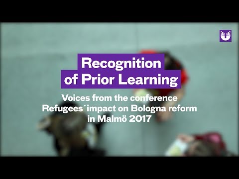 Recognition of Prior Learning – Refugees' impact on the Bologna reform