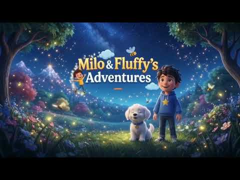 Milo & Fluffy Adventure – Official Cartoon Intro | Meet Milo & Fluffy! 🐶✨