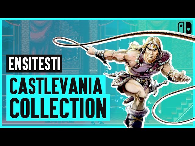 Ensitestissä Castlevania Anniversary Collection (Nintendo Switch)