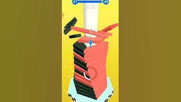 Stack Ball level 47 | android gameplay | #Shorts #Games offline games |