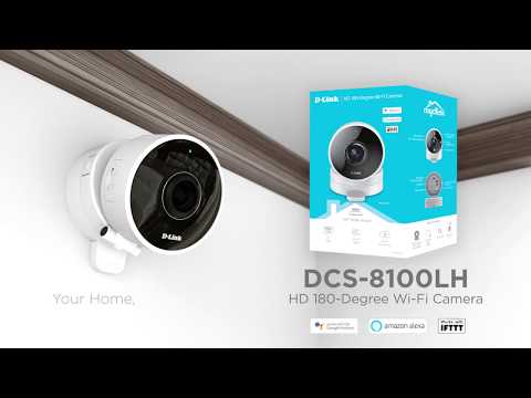 D-Link DCS-8100LH IP Κάμερα Παρακολούθησης Wi-Fi HD 720P με Αμφίδρομη Επικοινωνία