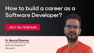 Masterclass - How to build a career as a Software Developer?