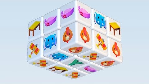 Cube Master 3D Match Game Level 1 to 5