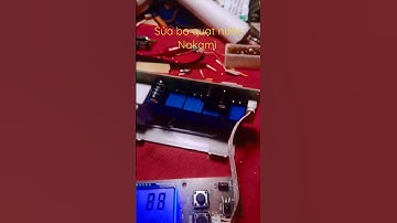 Sửa bo quạt nước Nakami không phản hồi phím. #shortvideo  #shorts