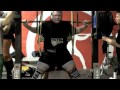 Reverse Band Squats