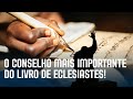 O segredo do homem salvo no antigo testamento.