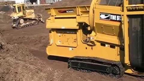 612T Trommel Screening Plant