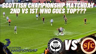 Top of the Table Clash in the Championship between Partick Thistle and Stenhousemuir