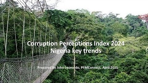 Corruption Perceptions Index 2024 Nigeria key trends