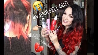 How to treat damaged coloured hair &amp; how to curl it!