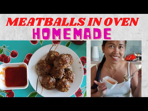 Video: Resipe Ng Inihurnong Meatballs Ng Oven