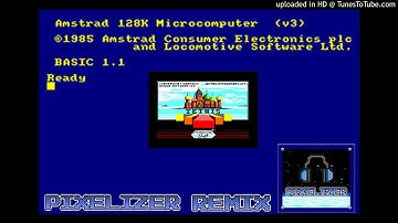 Tetris Soundtrack - In Game - Amstrad CPC 6128 - Pixelizer REMIX