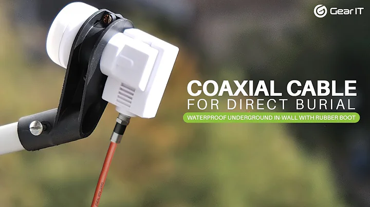 #CoaxialCable for Direct Burial #Waterproof from #GEARit