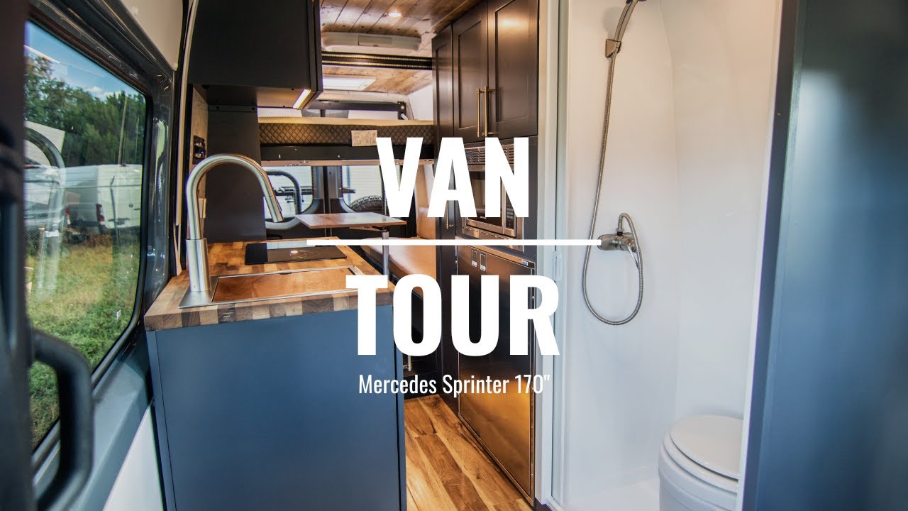Custom Van Build (FULL TOUR) Rossmönster Vans Sprinter 170" w