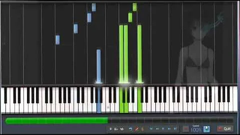 Black Rock Shooter - Precious Things Synthesia