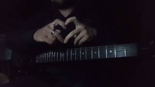 Xandria - Back to the River (Rhythm - Solo  Guitar Cover Miroslav) #Gothic #metal #ukraine