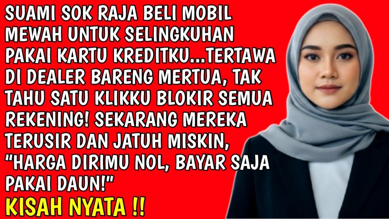 “Bayar Pakai Daun!” Aku Pergoki Suami & Mertua Belikan Mobil 5 M untuk Istri Siri!