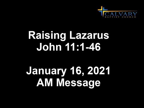 Raising Lazarus