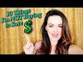 10 Things I'm NOT Buying to Save $! I am saving THOUSANDS of dollars every year!